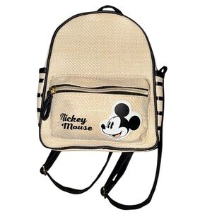 Primark Disney canvas style backpack womens Mickey Mouse